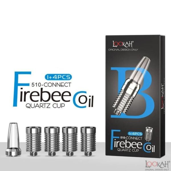 Lookah Firebee 510 Quartz Wax Coils 4 Pack