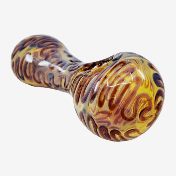 550g Glossy Wave Heavy Handpipe - Image 2