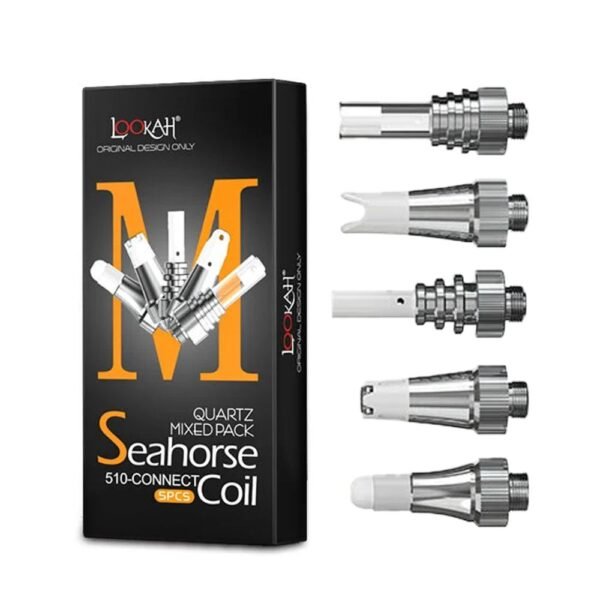 Lookah Seahorse Coils Type M – Mixed Bundle 5 Pack